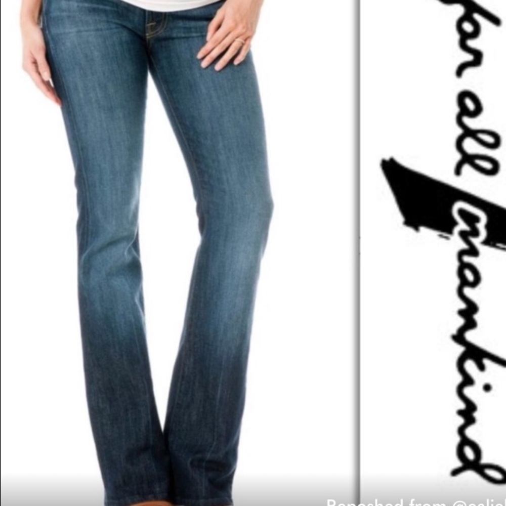 7 For All Mankind Pea in the Pod Maternity Jeans - Picture 1 of 9